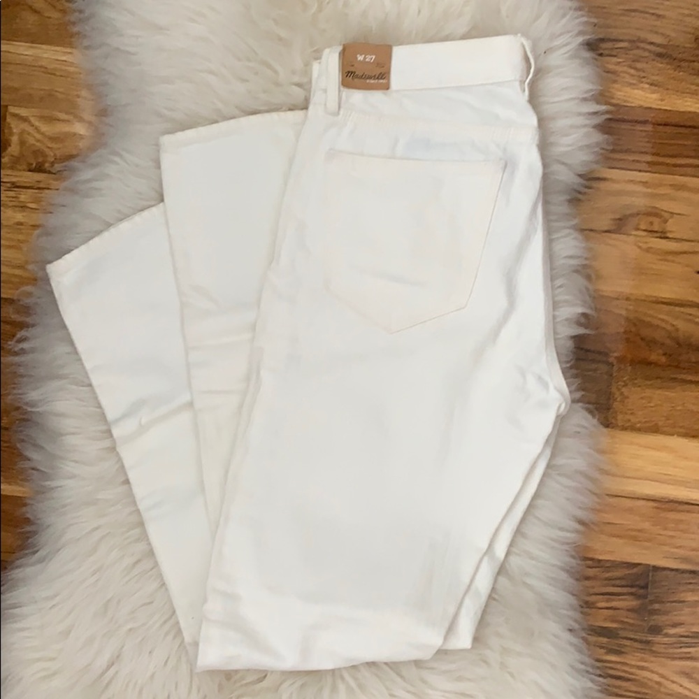 Madewell White Skinny Jeans Brand New w Tags